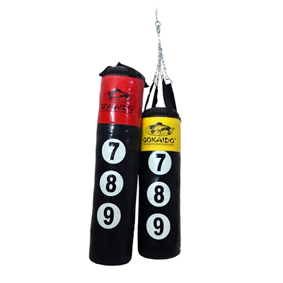 PUNCHING BAG FILLED ARTIFICIAL LEATHER